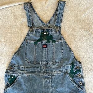 Unionbay customized vintage frog overalls